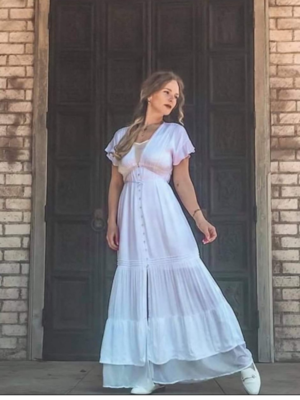 Shabby Chic Marlow Gardenia Maxi Dress